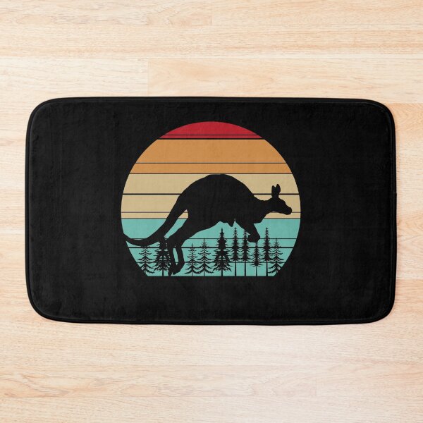 Item preview, Retro Australia Backpacker Zoo Animal Kangaroo designed and sold by bestshirtdesign.