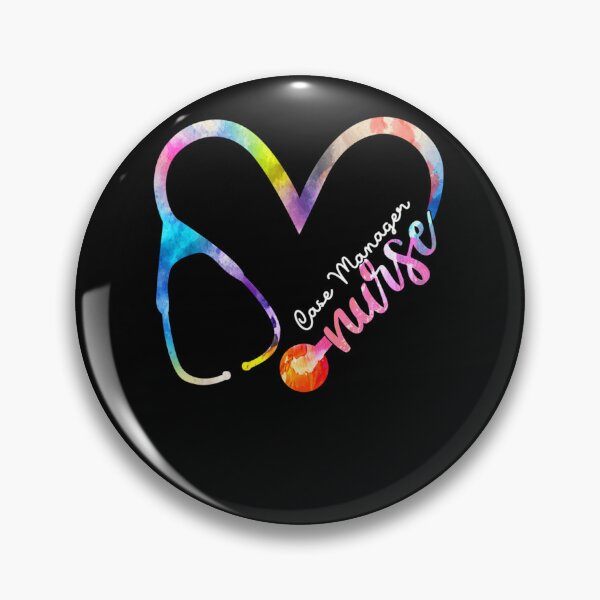 Artikelvorschau, Case Manager Nurse Watercol Love Heart Stethoskop RN Nurse entworfen und verkauft von Mariaxjulio.