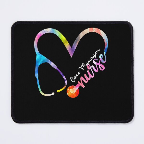 Item preview, Case Manager Nurse Watercol Love Heart Stethoscope RN Nurse designed and sold by Mariaxjulio.
