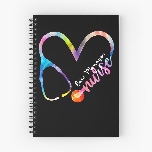 Item preview, Case Manager Nurse Watercol Love Heart Stethoscope RN Nurse designed and sold by Mariaxjulio.