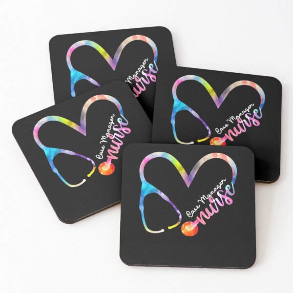 Item preview, Case Manager Nurse Watercol Love Heart Stethoscope RN Nurse designed and sold by Mariaxjulio.
