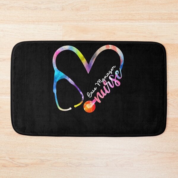 Item preview, Case Manager Nurse Watercol Love Heart Stethoscope RN Nurse designed and sold by Mariaxjulio.