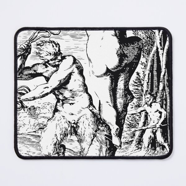 Item preview, Satyr flogging a nymph designed and sold by thehubshop.