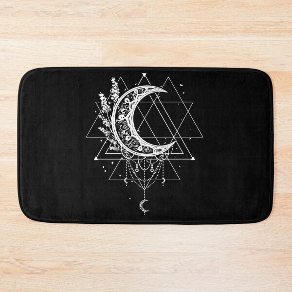 Item preview, Celestial Occult Witchcraft Moon With Lavender Gothic Witch designed and sold by Mariaxjulio.