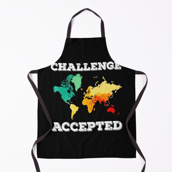 Item preview, Challenge Accepted Map Travel World Traveler  designed and sold by Mariaxjulio.