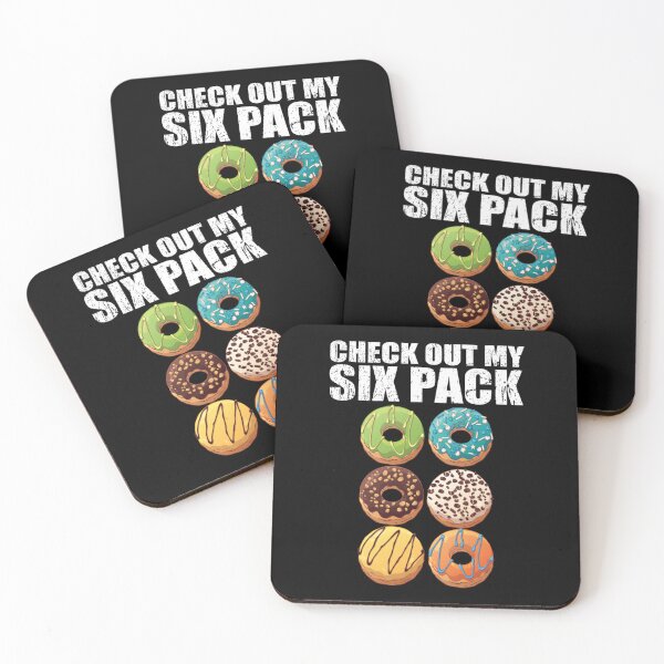 Item preview, Check Out My Six Pack Donut Shirt  Funny Gym designed and sold by Mariaxjulio.