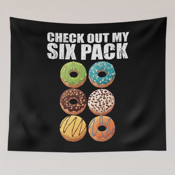 Item preview, Check Out My Six Pack Donut Shirt  Funny Gym designed and sold by Mariaxjulio.