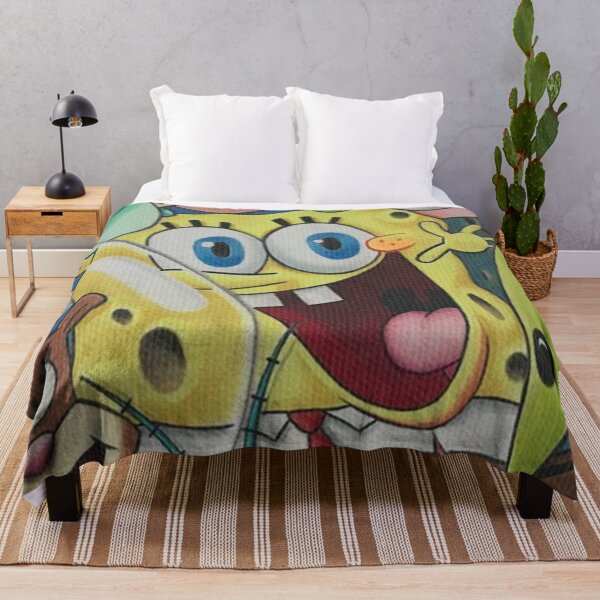Item preview, Spongebob and friends! cartoon poster poster designed and sold by amoslemos.