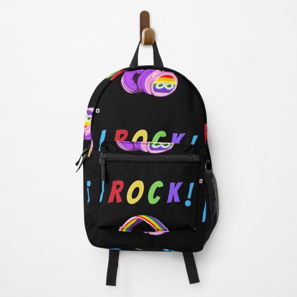 Item preview, Autism Awareness~I ROCK! Rainbow Ear Muff Design. designed and sold by ForscarlettPub.
