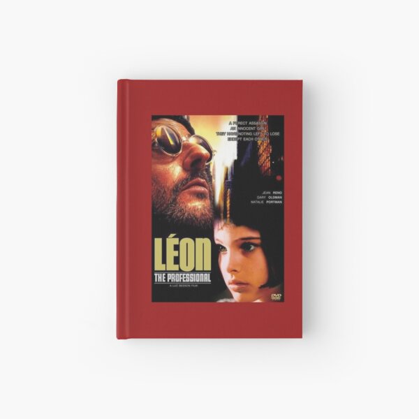 Léon le Professionnel - Oeuvre Jaune Noir Carnet cartonné