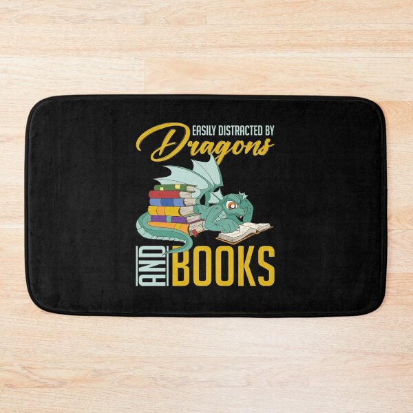 Item preview, Fantasy Animal Librarian Book Lover Reading Book Dragon designed and sold by bestshirtdesign.