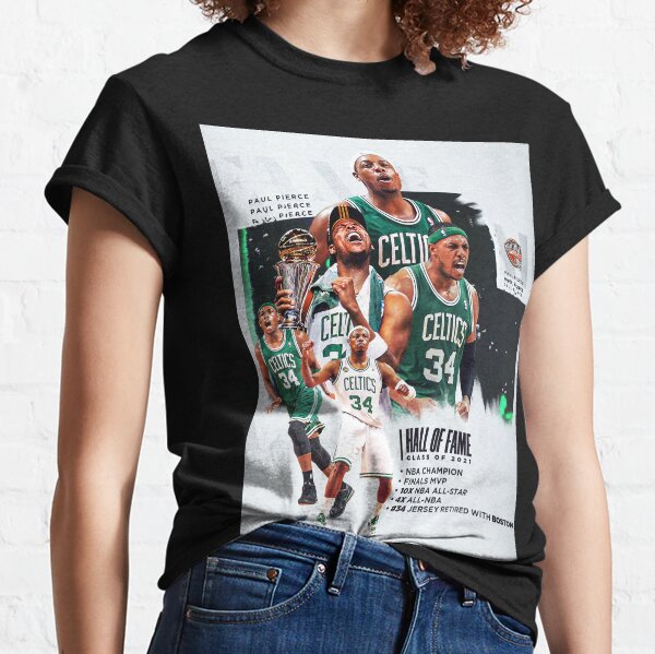 Unique Logo Lucky NBA Basketball Boston Celtics T Shirt Womens