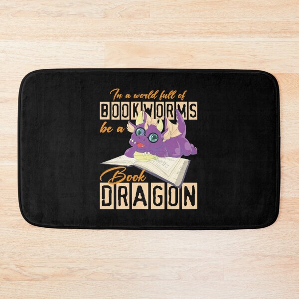 Item preview, Librarian Bookworm Reading Fantasy Animal Book Dragon designed and sold by bestshirtdesign.