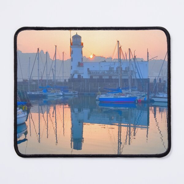 Item preview, Scarborough Harbour Sunset Glow designed and sold by Alisonchambers2.