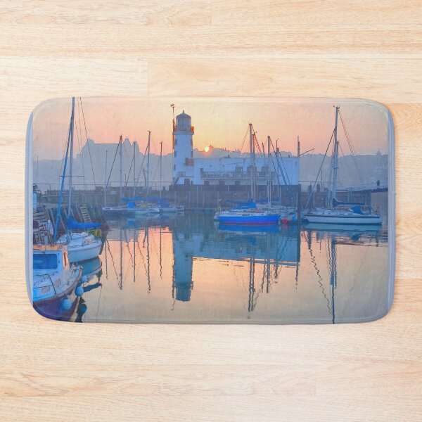 Item preview, Scarborough Harbour Sunset Glow designed and sold by Alisonchambers2.