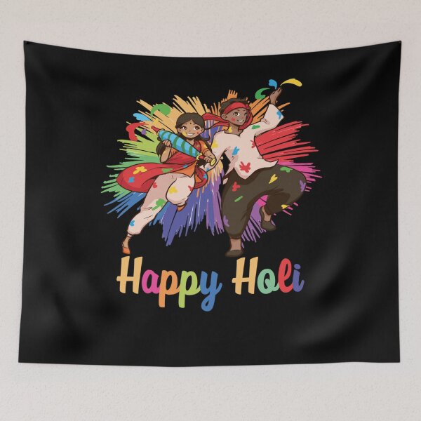 Item preview, Happy Holi Festival Color India Hindu Spring 2022 Colourful  Classic . designed and sold by zahrizafeder.