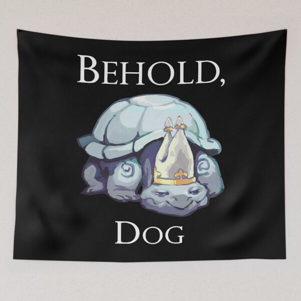 Item preview, king behold, dog  designed and sold by bernhardderick.