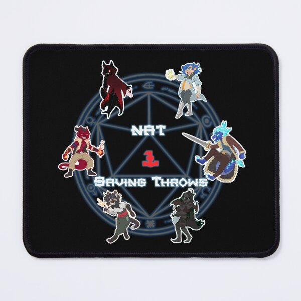 Item preview, Nat 1 Saving Throws D&D Party designed and sold by CreepyNights-P.