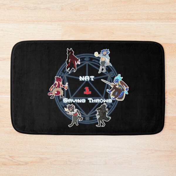 Item preview, Nat 1 Saving Throws D&D Party designed and sold by CreepyNights-P.