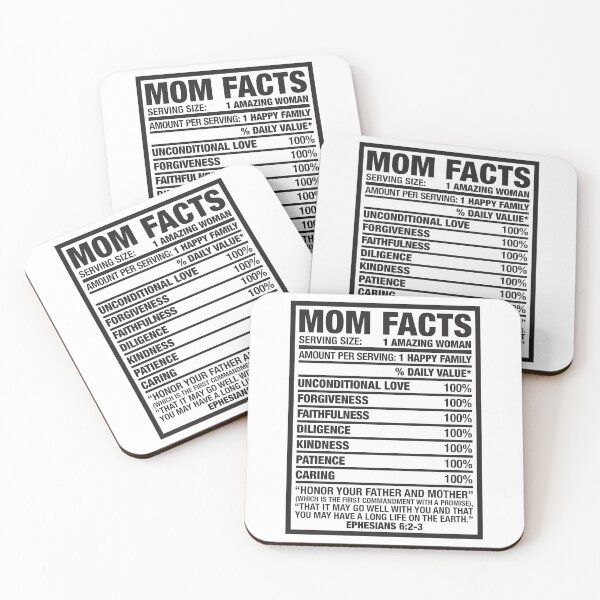 Item preview, MOM FACTS designed and sold by plushism.