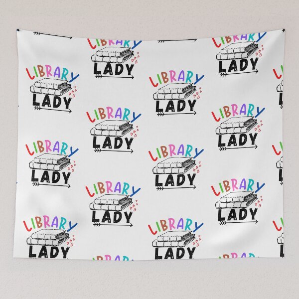 Item preview, library lady designed and sold by ronaldsonou.
