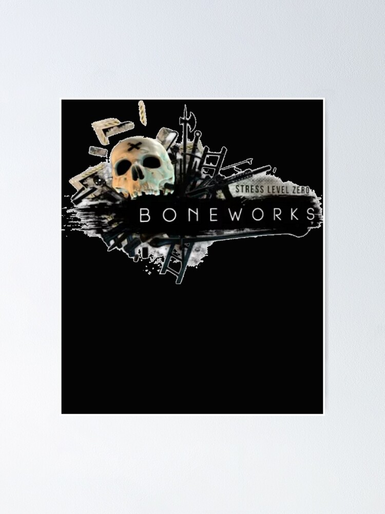 "Boneworks Logo Essential" Poster for Sale by ChuckSimm | Redbubble