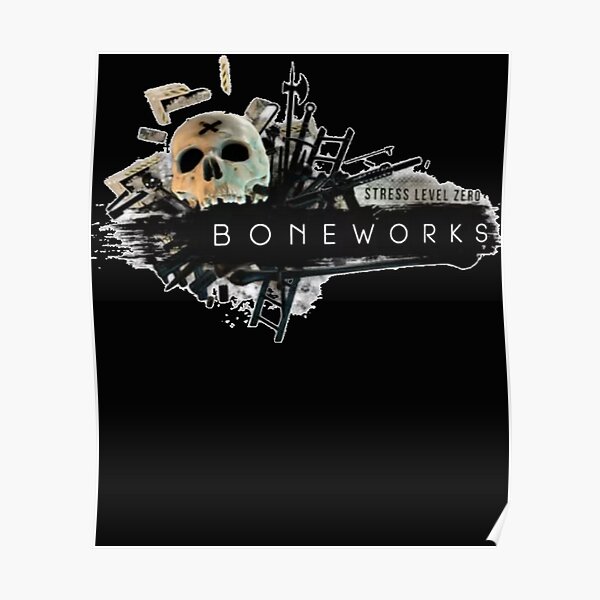 "Boneworks Logo Essential" Poster for Sale by ChuckSimm | Redbubble