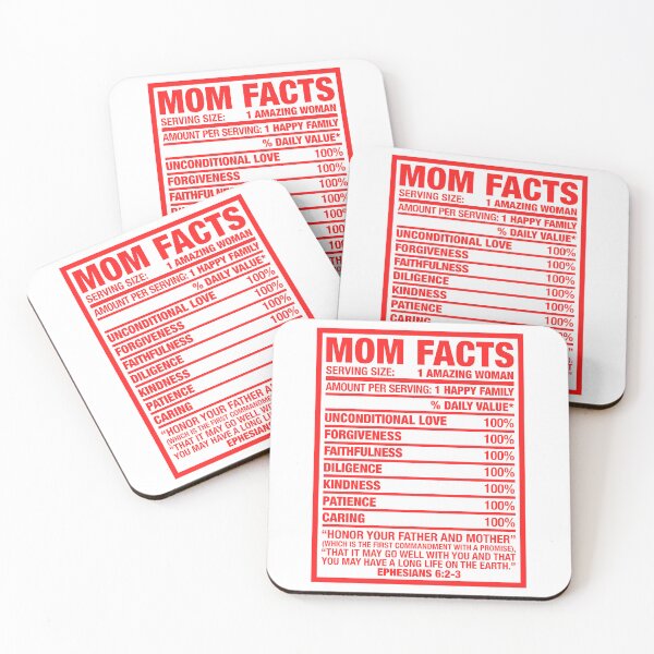 Item preview, MOM FACTS designed and sold by plushism.
