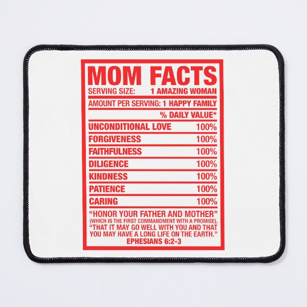 Item preview, MOM FACTS designed and sold by plushism.