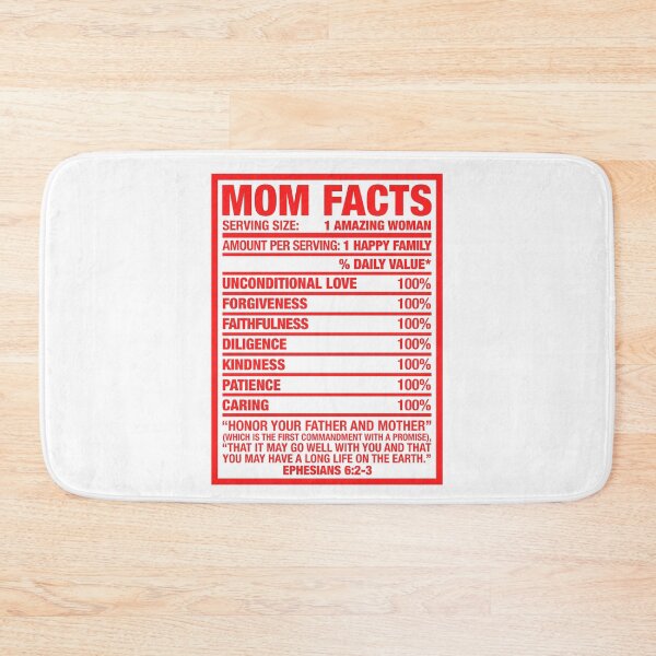Item preview, MOM FACTS designed and sold by plushism.