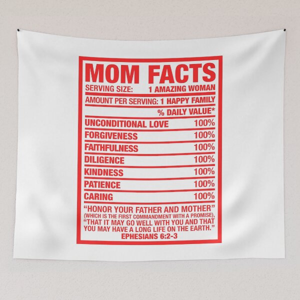 Item preview, MOM FACTS designed and sold by plushism.
