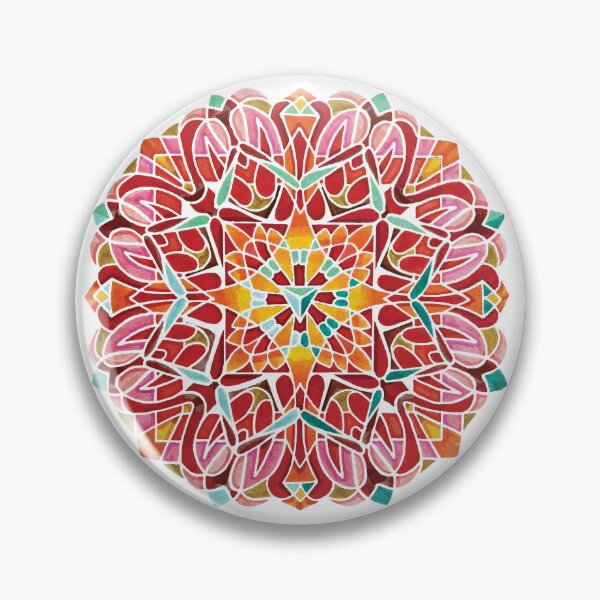 Item preview, Root chakra mandala designed and sold by Bo--Design.