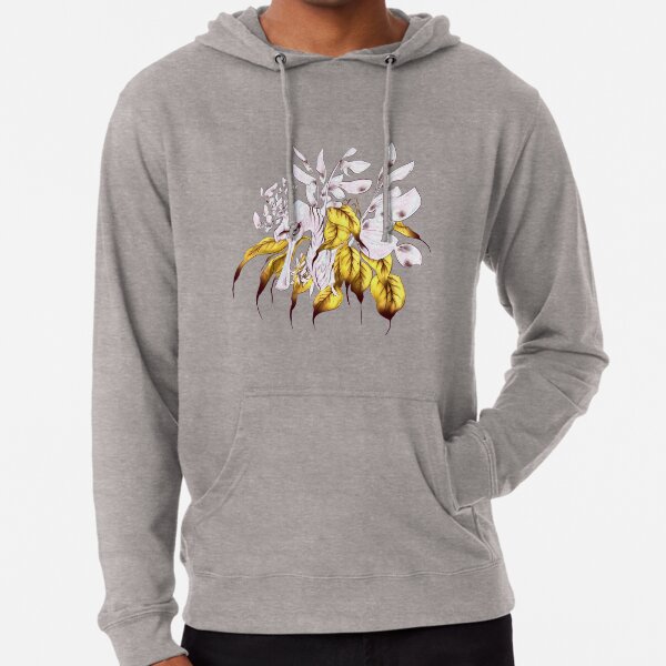 Gold Leafy Sea Dragon Lightweight Hoodie