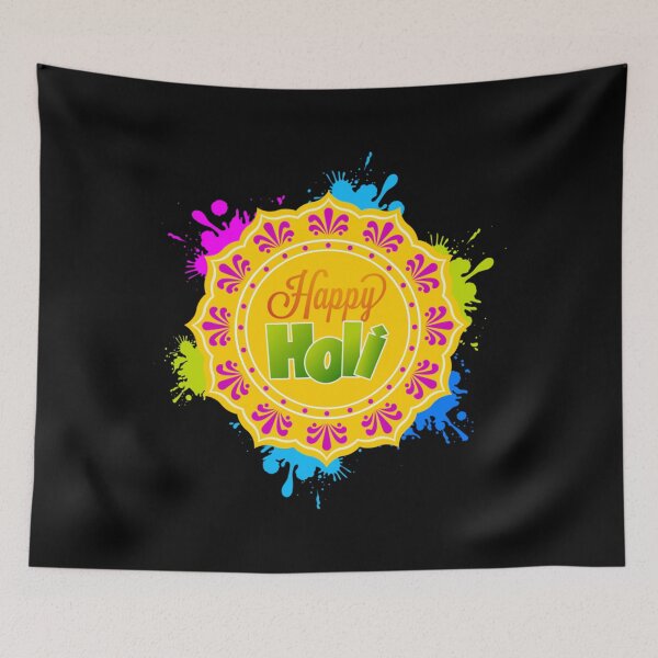 Item preview, Happy Holi Festival India Hindu Spring  Classic . designed and sold by zahrizafeder.