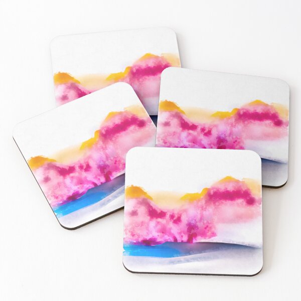 Item preview, Abstract Minimalist Art 16 Watercolor Landscape designed and sold by mhfoto.
