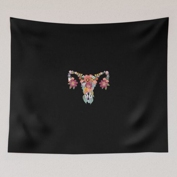 Item preview, Floral Ovary Uterus Womens Rights Feminist Gift designed and sold by shortfom.