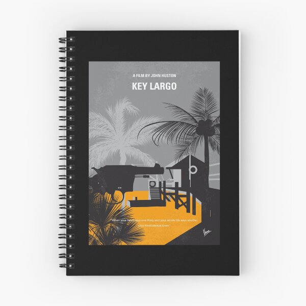 Item preview, No998 My Key Largo minimal movie poster Poster designed and sold by fieroiqfarel.