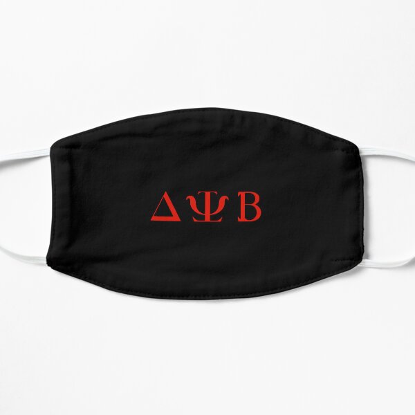Delta Psi Beta Zac Efron Neighbors Red Vintage Flat Mask