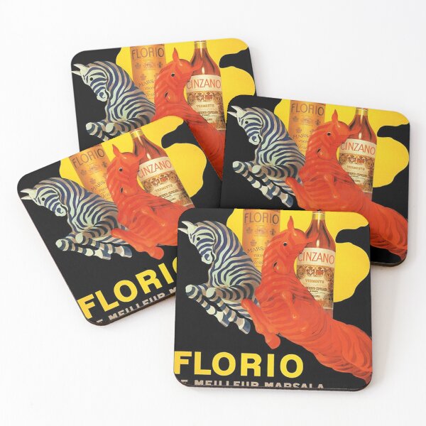 Item preview, Florio Cinzano Vintage Beverage Posters designed and sold by carbajalchad.