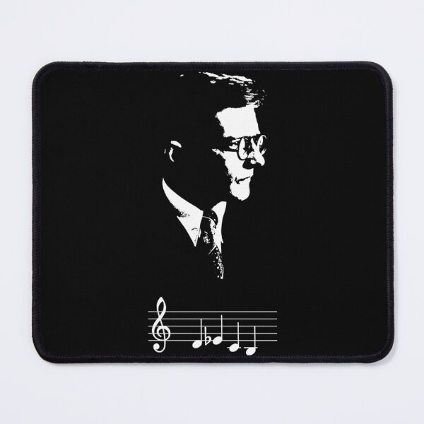 Item preview, Dmitri Shostakovich Dsch Motif Musical Notes T-Shirt Essential T-Shirt designed and sold by elliottbow.