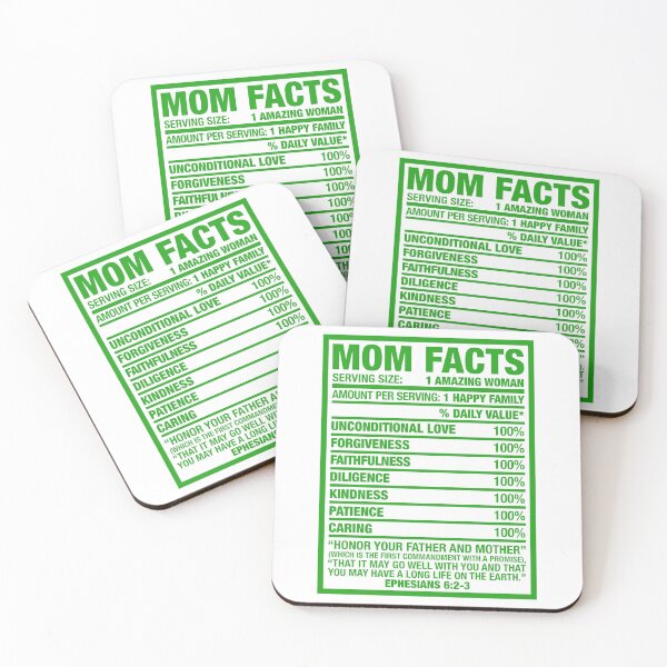 Item preview, MOM FACTS designed and sold by plushism.
