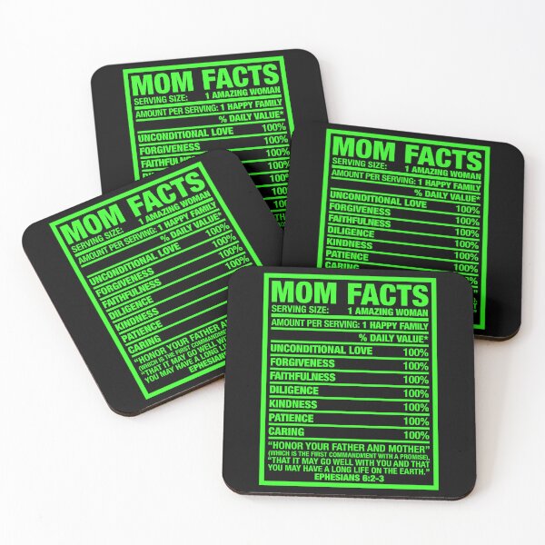 Item preview, MOM FACTS designed and sold by plushism.
