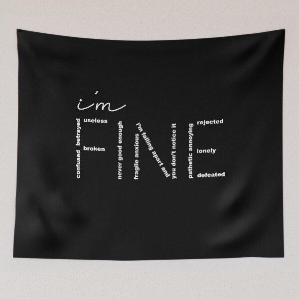 Item preview, I'm fine designed and sold by HorizonDesignz.