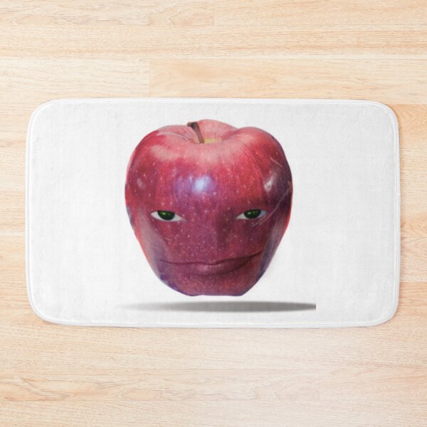 Item preview, smirking apple with face designed and sold by Wynters-Stuff.