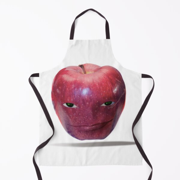 Item preview, smirking apple with face designed and sold by Wynters-Stuff.