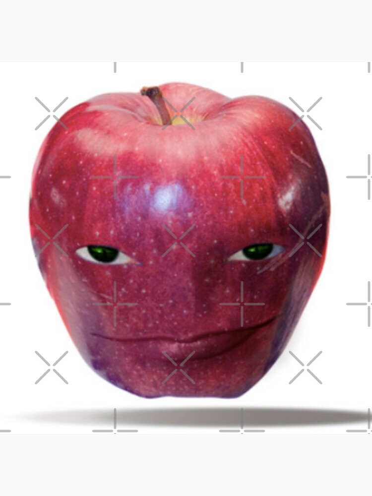 Apple - べーやん smirking apple with face