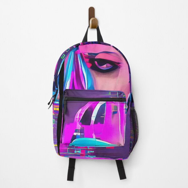 Artikelvorschau, Futuristisches Cybergoth-Portrait im Fantasy-Stil 12 entworfen und verkauft von mhfoto.