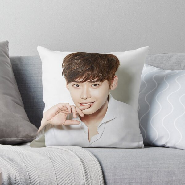 Lee Jong Suk Throw Pillow