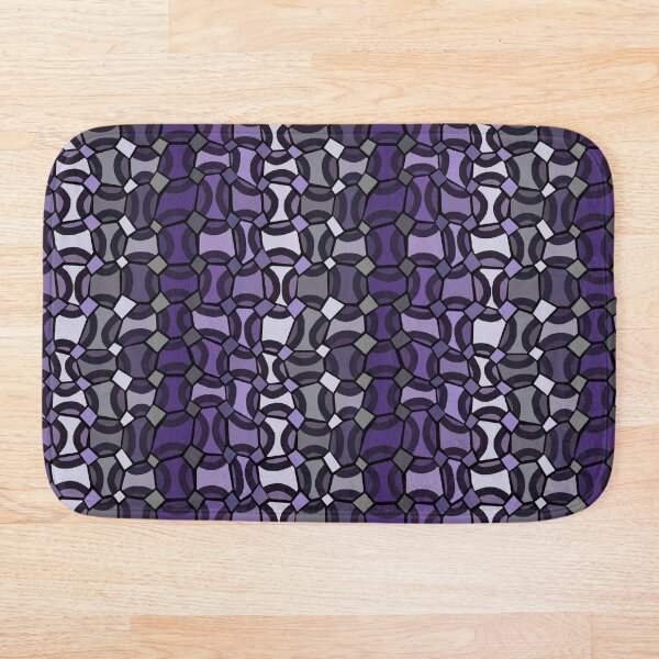 Aperçu de l'œuvre Formes géométriques dans le motif coloré de la fierté asexuée Ace créée et vendue par DilatorySloth.