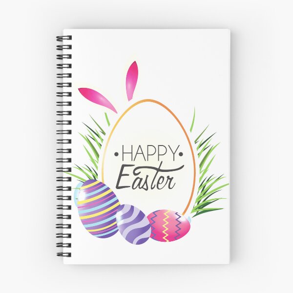 Item preview, happy easter with holiday symbols designed and sold by JAG2B.